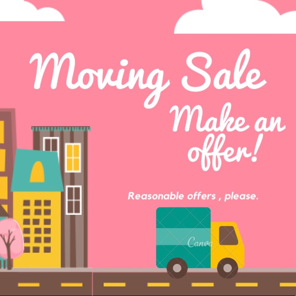 Reasonable offers won’t be refused!